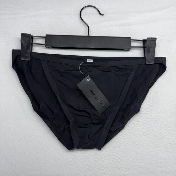 Todd Sanfield Brief men's Small Black Defiant Endurance Solid Minimal NEW - Picture 1 of 5